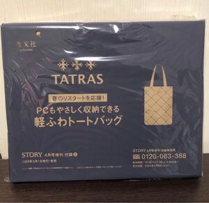 TATRAS タトラス A4トートバッグ 付録 雑誌