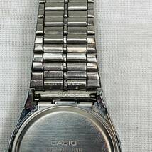 CASIO カシオ 腕時計 MQ-336 シルバー ホワイト クォーツ メンズ USED品 1円スタート_画像8