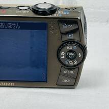 Canon キャノン IXY DIGITAL 920IS コンパクトデジタルカメラ ゴールド 本体のみ 動作確認済み USED品 1円スタート _画像5