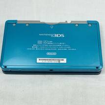 Nintendo 3DS 本体 アクアブルー 初期化済み 動作確認済み ケース付き USED品 1円スタート_画像5