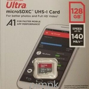 サンディスク microSDXC UHS-Ⅰ 128GB 140MB/秒 SanDisk Ultra マイクロSD