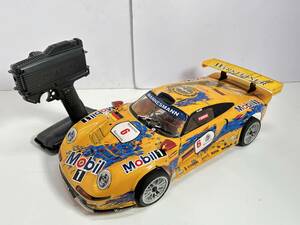 ★コレクター必見！！ KYOSHO PORSCHE 911 GT1 ポルシェ ラジコンカー 箱付き 訳有 備品付き コレクション 車 おもちゃ ジャンク 趣味 G480