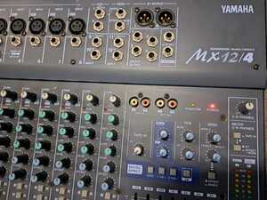 YAMAHA MX12/4 MIXING CONSOLE ヤマハ ミキシングコンソール　！