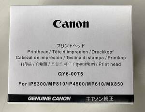 Canon キャノン純正 プリントヘッド QY6-0075 iP5300/MP810/iP4500/MP610/MX850対応