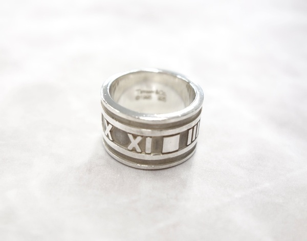 Tiffany & Co ティファニー アトラス リング　指輪 925 　9号 #47