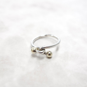 Tiffany & Co ティファニー リング 指輪 silver925 18K 10号の画像1