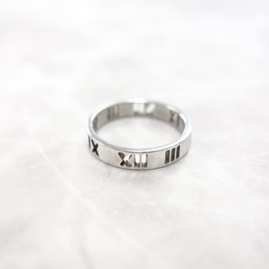Tiffany & Co ティファニー アトラス リング 指輪 925  8号 #55の画像4