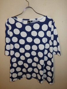 z4294UNIQLO×Marimekko★ユニクロ×マリメッコ★ドット柄Tシャツ★サイズＸＸＬ★ビッグサイズ★レア★送料格安