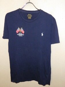 z4325POLO★ラルフローレン★刺繍Tシャツ★サイズS★USA★人気★激安★送料格安