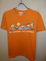 z4344PEANUTS★ピーナッツ★スヌーピー★プリントTシャツ★PLAZA★レア★ヴィンテージ★VINTAGE★送料格安_画像1