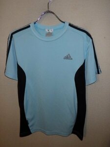 z4378adidas★アディダス★CLIMACOOL★ロゴプリントTシャツ★サイズM★スポーツ★激安★送料格安