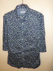 z4586Men'sBIGI* men's Bigi * floral print * total pattern *5 minute height shirt * size 03* super-discount * popular * postage cheap 