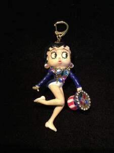  подлинная вещь beti Chan фигурка брелок для ключа BETTY BOOP брелок для ключа аксессуары античный Vintage 