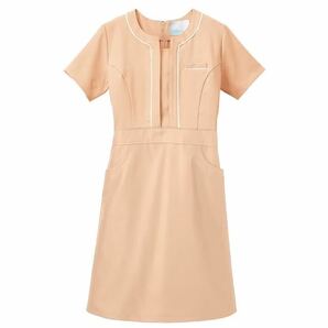 ★ 新品 Mサイズ エステサロン ユニフォーム ワンピース制服 ★半袖ワンピース