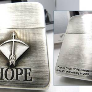 ホープ HOPE 1941レプリカ アローメタル 50周年記念 zippo ジッポ 2007年の画像1