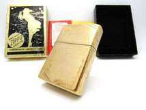 1932-1982 コメモラティブ ソリッドブラス zippo ジッポ 未使用_画像2