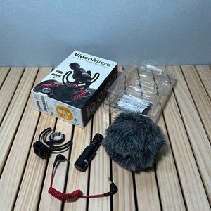 【中古美品】RODE VideoMicro コンデンサーマイク