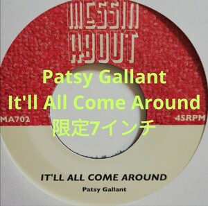 《7インチ》Patsy Gallant - It'll All Come Around / Love Unlimited Orchestra - Strange Games フリー・ソウル　SOUL DISCO 45 MURO