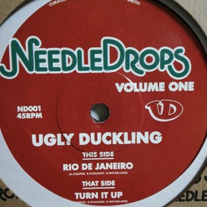 《7インチ》Ugly Duckling - Rio De Janeiro / Turn it Up Needle Drops DJ Koco HIPHOP RAP 45 Mark Hype DJ Robert Smith