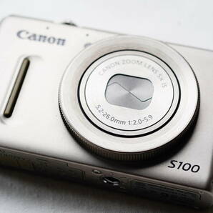 Canon デジタルカメラ PowerShot S100 シルバー 水中ハウジングおまけ付きの画像8