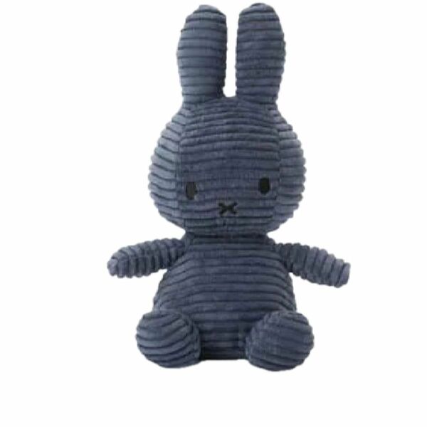 コーデュロイ ミッフィー BON TON TOYS Miffy Corduroy 23cm ダークブルー タグ付き