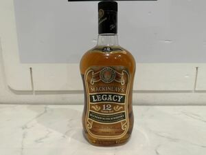 【未開栓】ウイスキー MACKINLAY'S LEGACY マッキンレー レガシー 12年 スコッチ 750ml 43% 古酒 【札TB01】