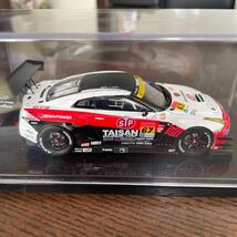 美品 エブロ EBBRO ミニカー SUPER GT 300クラス 67号車 STP TAISAN GAIA GT-R 2014 1/64_画像6