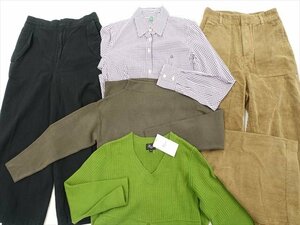 福袋 新品1枚入り Sサイズ相当 5点セット トップス×3 ボトムス×2 カジュアル AMERICAN HOLIC/Harriss PARIS/COMME CA ISM など