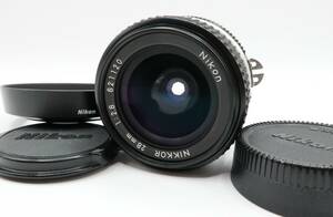 ★極上品★　ニコン NIKON Ai-S NIKKOR 28mm F2.8 #205