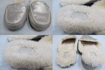 １円 tozoo トゥズー　パンプス　ベージュ系　UGG サンダル　シルバー系_画像9