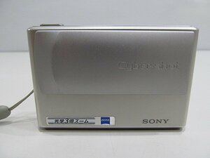 1円　 SONY ソニー　デジタルカメラ　Cybershot DSC-T1 　シルバー　