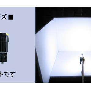 ■新製品■超拡散3連 T6.5 SMD-LEDウエッジ球 白 2個セット の画像1