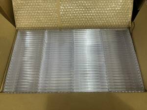 CDケース プラケース ジュエルケース 2枚用 [2D] 10㎜厚 トレイ色クリア 104枚セット　②