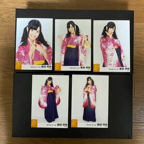 SKE48 柴田阿弥 写真 個別 2012.03 袴 5種コンプの画像1