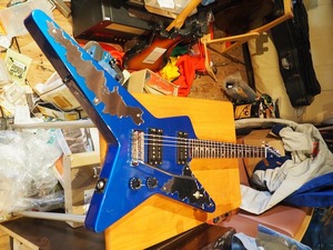 激レア！H.S.Anderson 綺麗なブルーのランダムスター風ギターです！