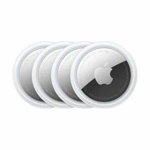 [送料無料][新品未開封]AirTag (4パック) Apple MX542ZP/A エアタグ アップル 純正 紛失防止 タグ Bluetoothトラッカー 探し物発見器の画像1