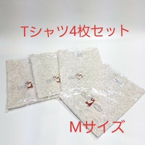 【未使用4枚・M】マザーグースの森 Tシャツ 半袖 カットソー