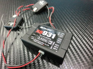 ★JR RD931/EA131ｘ2 DSM 2.4GHz 9チャンネルレシーバー 受信機★