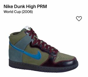 Nike Dunk High PRM World Cup (2006) 箱無　29cm 新品未使用