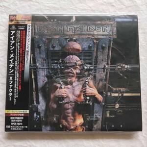 Iron Maiden / Xファクター【ザ・スタジオ・コレクション・リマスタード】　国内盤帯付き