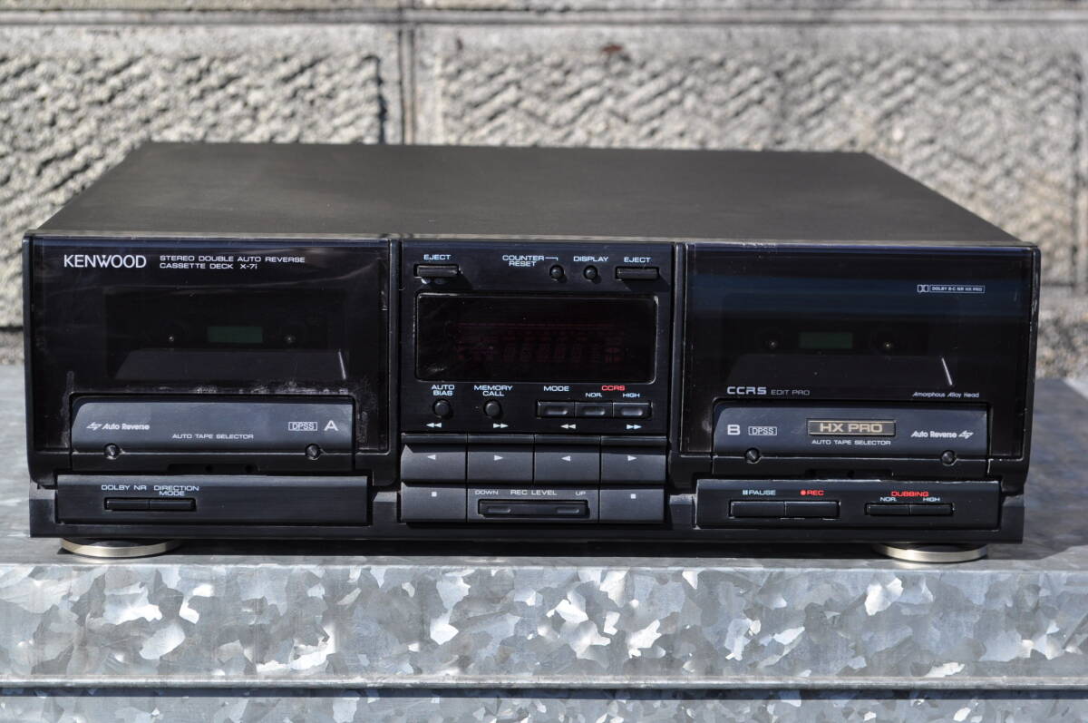 Yahoo!オークション -「kenwood x-7」(カセットデッキ Yahoo!オークション -「kenwood x-7」(カセットデッキ
