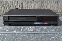 北9　オーディオ愛好家の所蔵品放出　パナソニック　VHS　ビデオ　デッキ　NV-G55_画像1