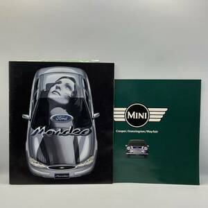 A0324b【カタログ 】 フォード　モンデオ　ミニ　クーパー　ケンジントン　メイフェアー　セット