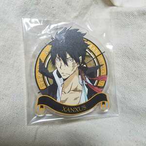 即決　xanxus アクリルバッジ　リボーン　ピンズ　ピンバッジ 家庭教師ヒットマンREBORN　ザンザス