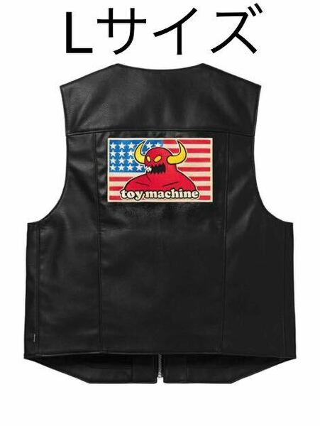 Supreme Toy Machine Faux Leather Vest シュプリーム　レザーベスト　試着のみ