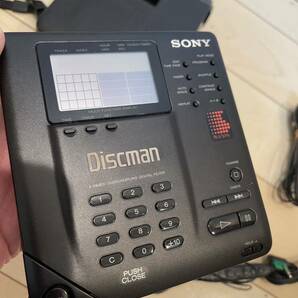 1円〜 即決 SONY ソニー Discman D-350 CDウォークマン ポータブルCDプレーヤー ディスクマン 純正ケース 再生確認 ジャンクの画像3