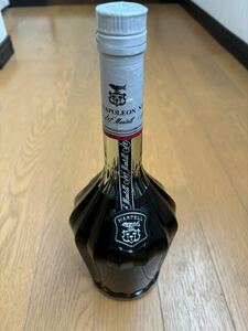 1円〜MARTELL CORDON NOIR NAPOLEON マーテル　コルドン　ノアール　ナポレオン　コニャック　ブランデー　※ラベルなし　未開封