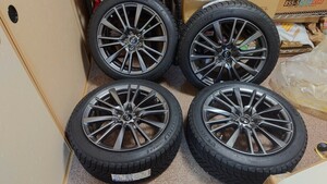 インフィニティQ50純正ホイール　9J+47 タイヤ新品 MICHELIN X-ICE 245/45R19 4本 V37スカイライン等へ