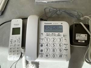 Panasonic Panasonic cordless telephone telephone machine VE-GD24-W cordless handset PNLC1058