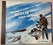 ALBUM SET - SONNY TERRY, JOSH WHITE, LEAD BELLY, WOODY GUTHRIE etc. ASH American Folksay Ballads and Dances_画像1